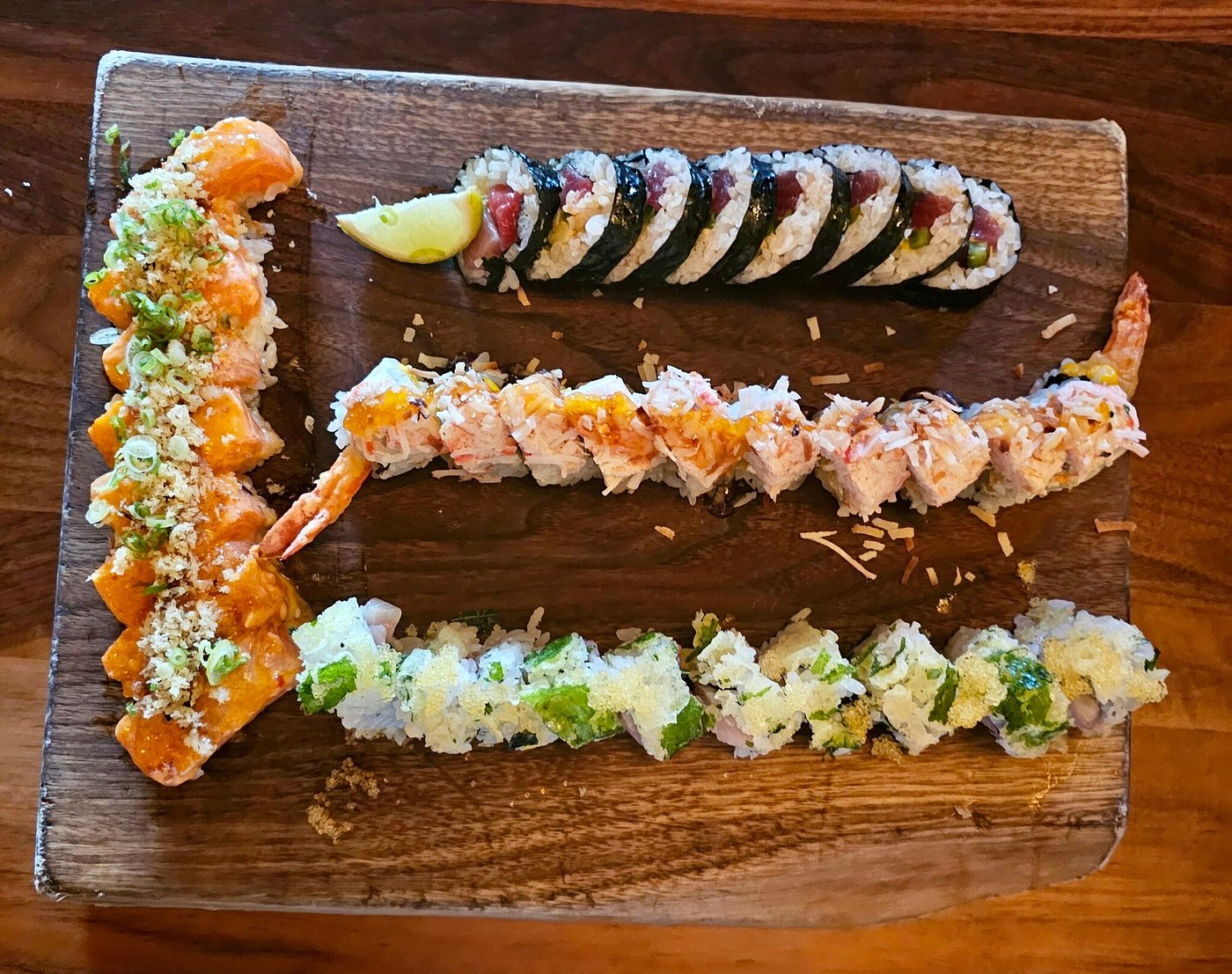 Seito Sushi Orlando Eye Interior Four Sushi Rolls