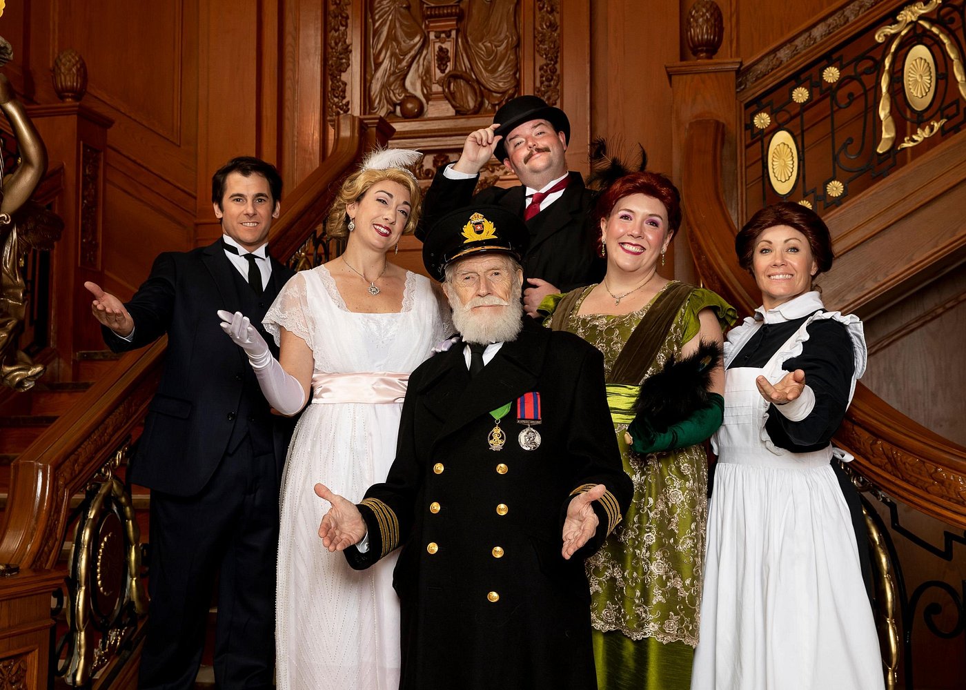 Titanic Dinner Gala Orlando Eye The Cast