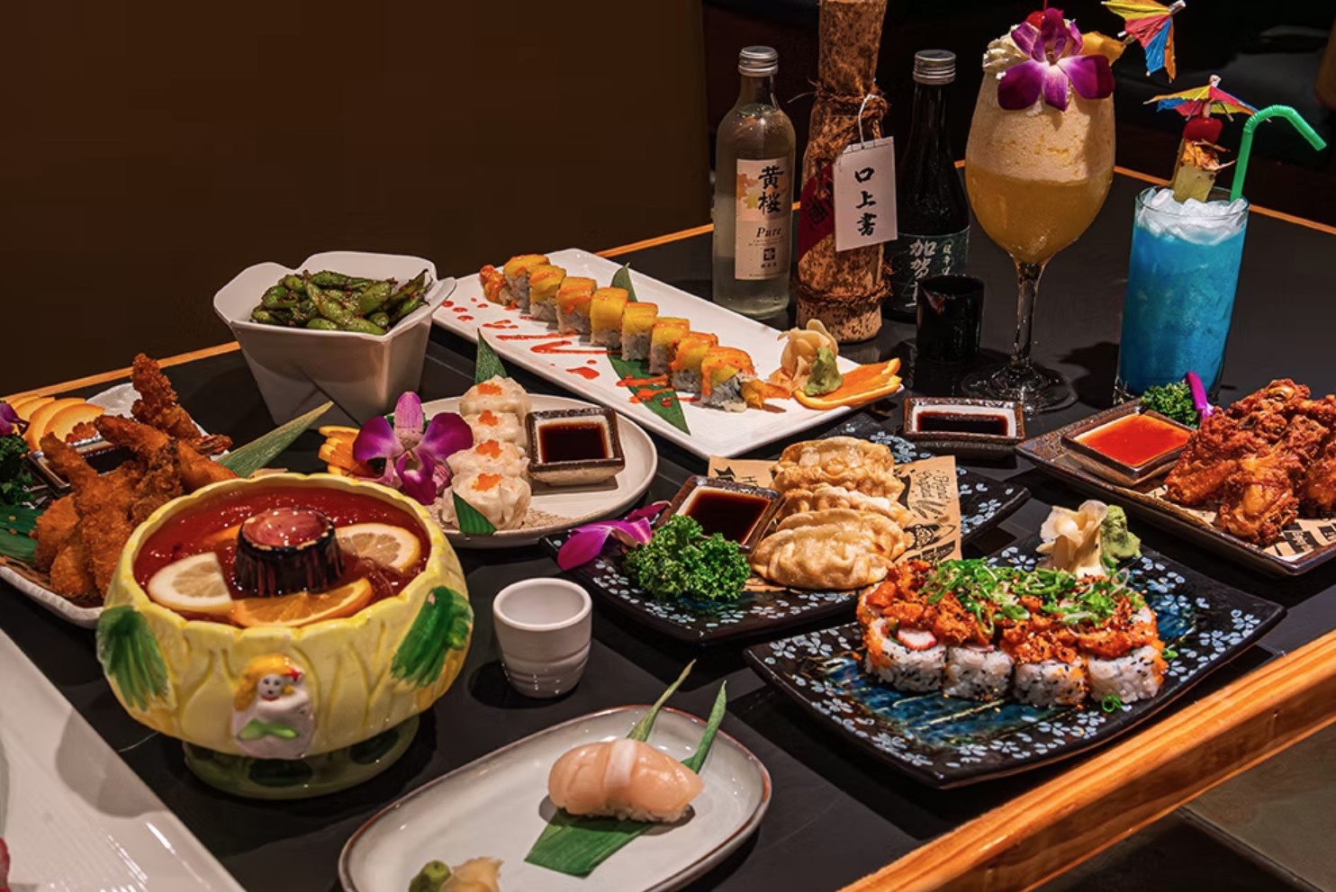 Villa Sushi Orlando Eye Menu Sushi Cocktails